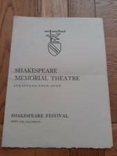 1941 Shakespeare Memorial Theatre programme King Richard The Second