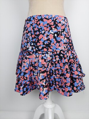 Rock Vera & Lucy Gr. L 40 (M/38/S/36) schwarz rosa blau Party skirt Camouflage 