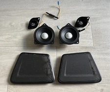 BMW F30 F80 HARMAN KARDON REAR SHELF SPEAKERS TWEETERS COVERS SET