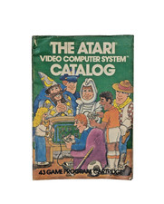 The Atari Video Computer System Catalog 43 Game Programs Green Edition 1981