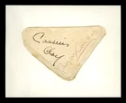 CASSIUS CLAY (MUHAMMAD ALI) & BRIAN LONDON AUTOGRAPHS SIGNED BOXING HEAVYWEIGHT