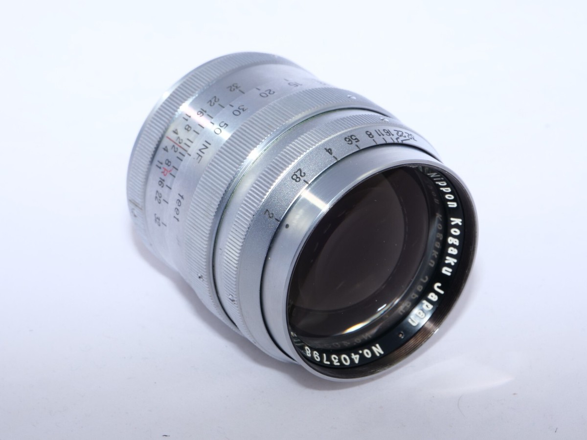 Nikon NIKKOR 8.5cm f2 Nippon Kogaku Telephoto Lens | For