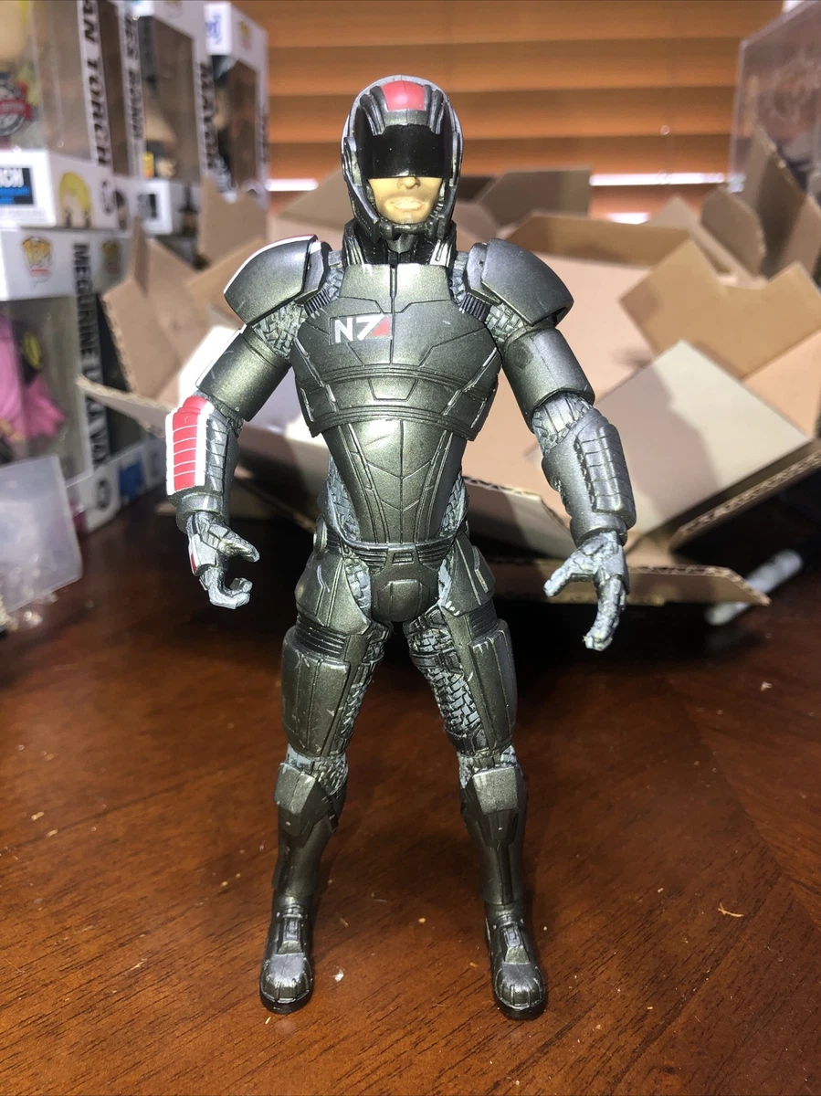 Mass Effect 2 3 Commander Shepard Male 7in Scale Action Figure