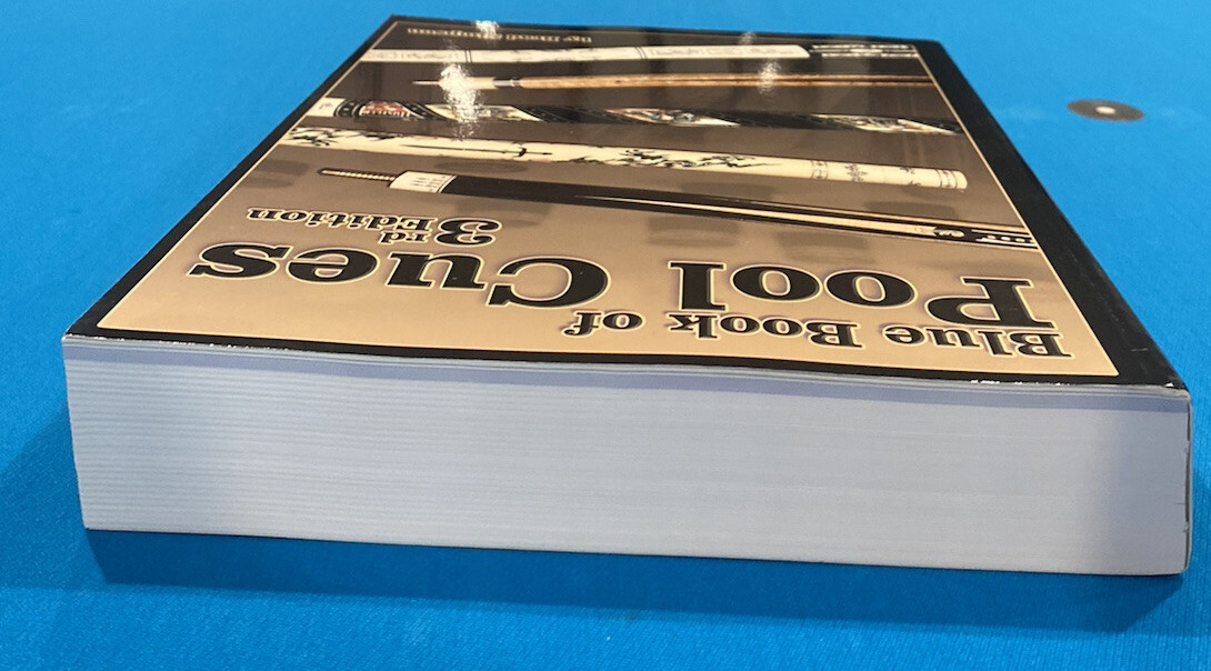 趣味・スポーツ・実用 blue book of pool cue 3rd Edition Blue Book of Pool Cues, 3rd Edition, Brad Simpson ~ NEW