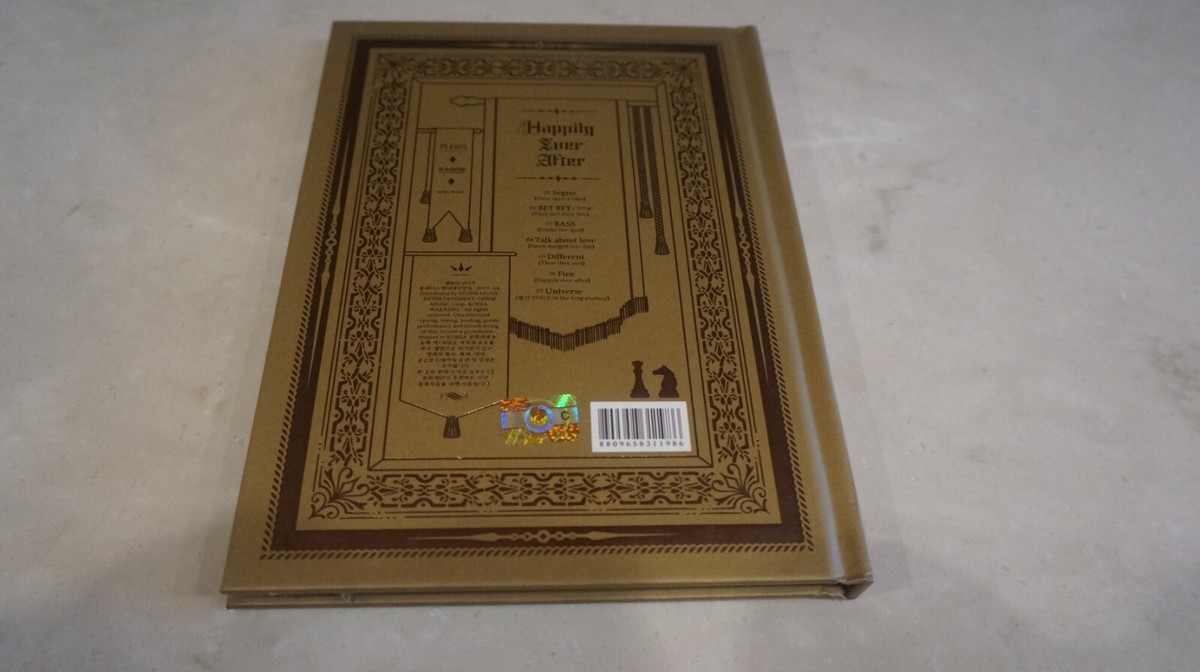 KOREA CD/ NU'EST 6th Mini Album - Happily Ever After Ver.4