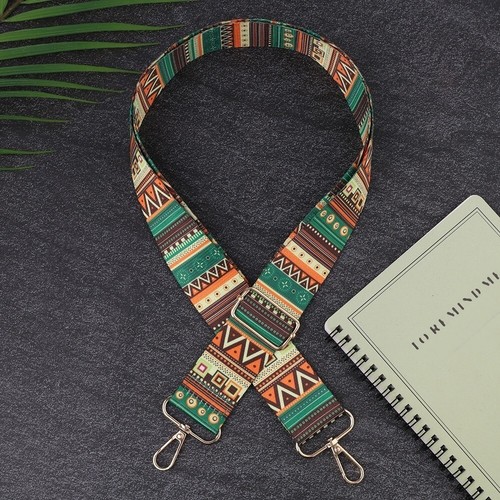 Nylon Shoulder Strap Print Replaceable Luggage Accessories Bag Strap - Picture 7 of 9