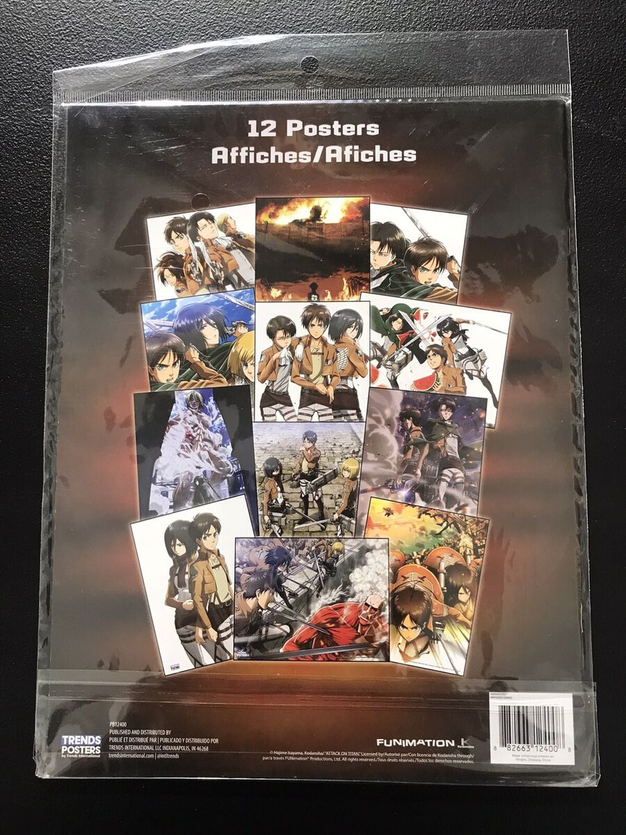 Trends International Poster Book - Attack on Titan: The Final Season Poster  Book