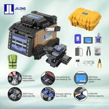 JILONG KL-520 FTTx Fiber Optic Fusion Splicer with KL-22F Fiber Cleaver Kits