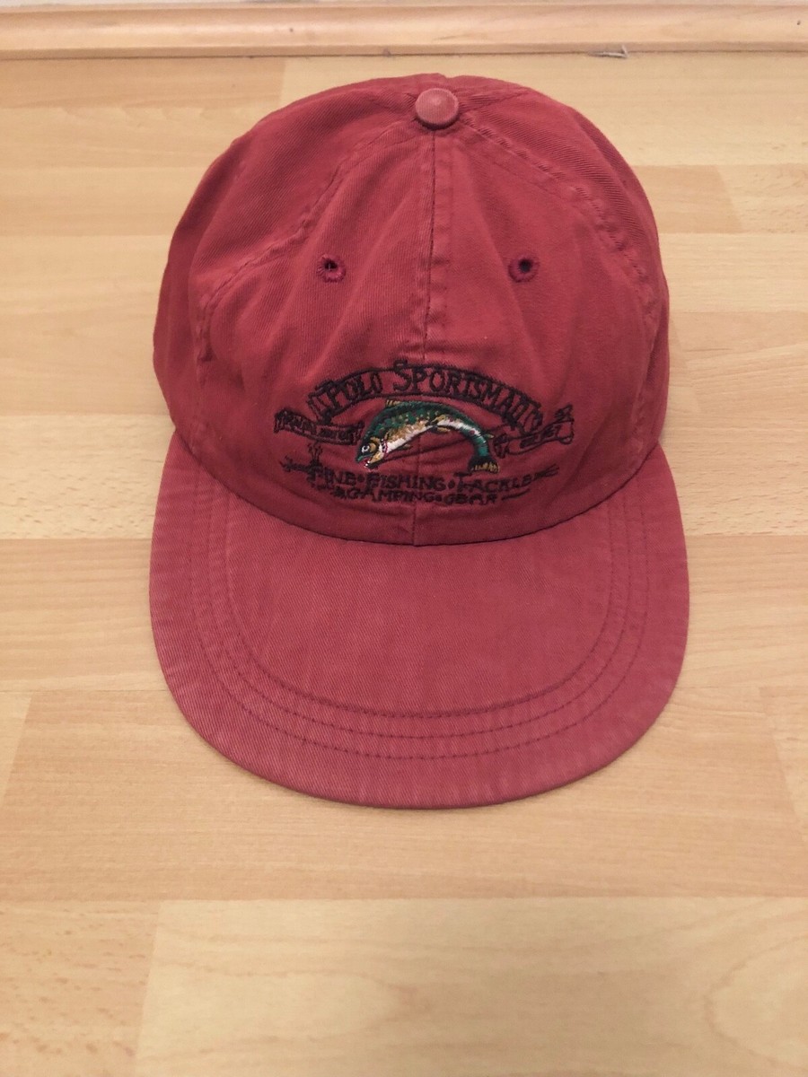 帽子 polo country sportsman leather bill cap POLO SPORT RALPH LAUREN Cap Hat SURF CLUB HAWAII Men 90's