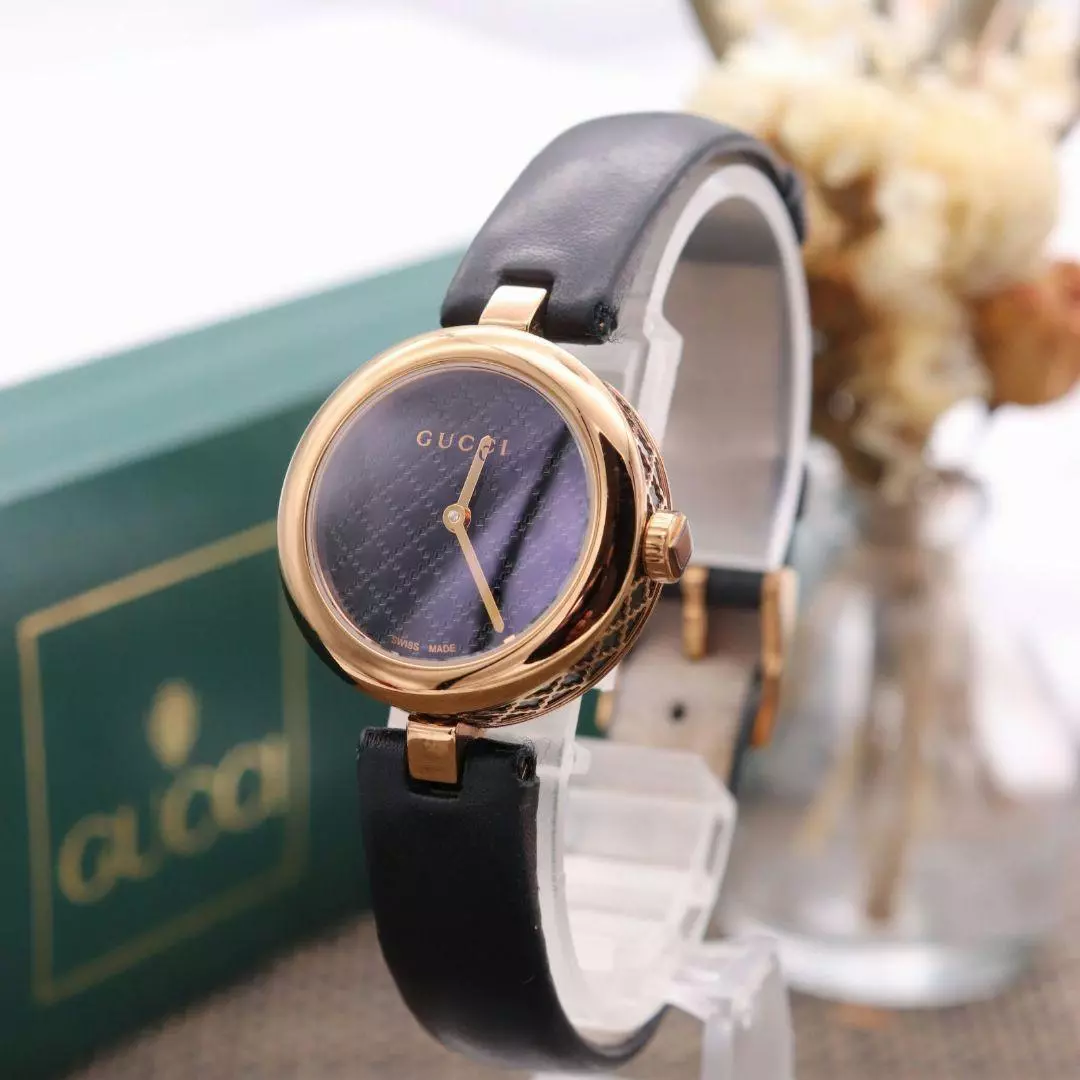 Accessoires Pile Gucci 141.5/Diamantissima Bon Fonctionnement Montre Femme