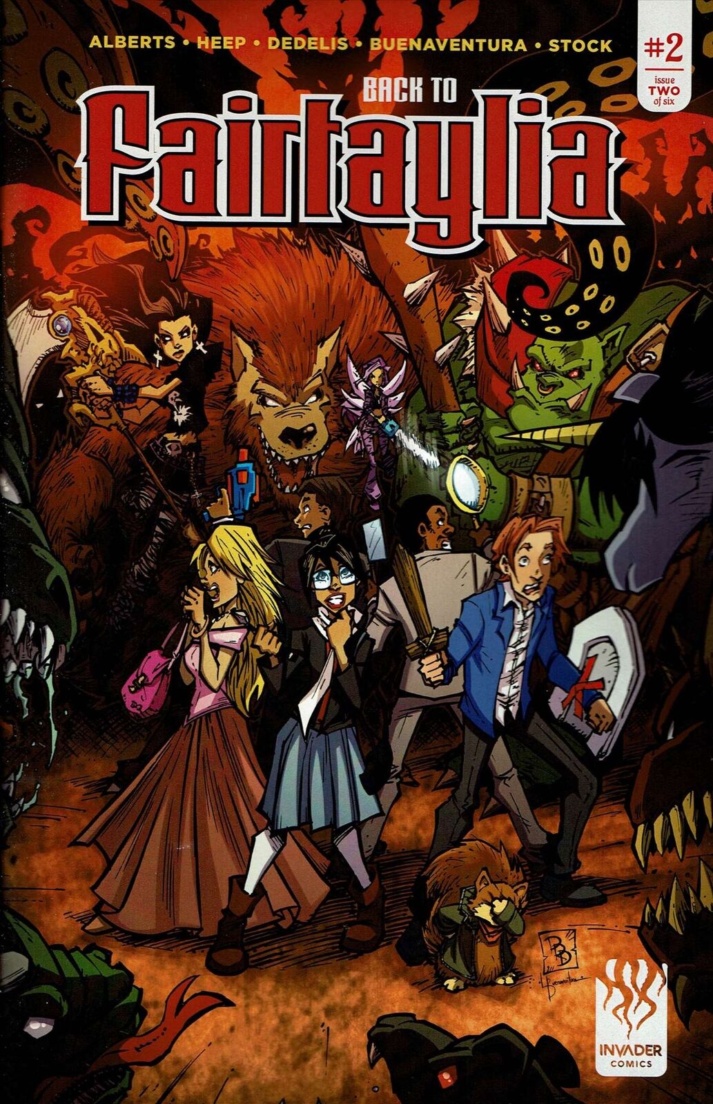 Back to Fairtaylia #2 VF/NM; Invader | Fairy Tales - we combine shipping