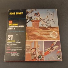 VINTAGE GAF TALKING BUGS BUNNY VIEWMASTER REELS AVB complete