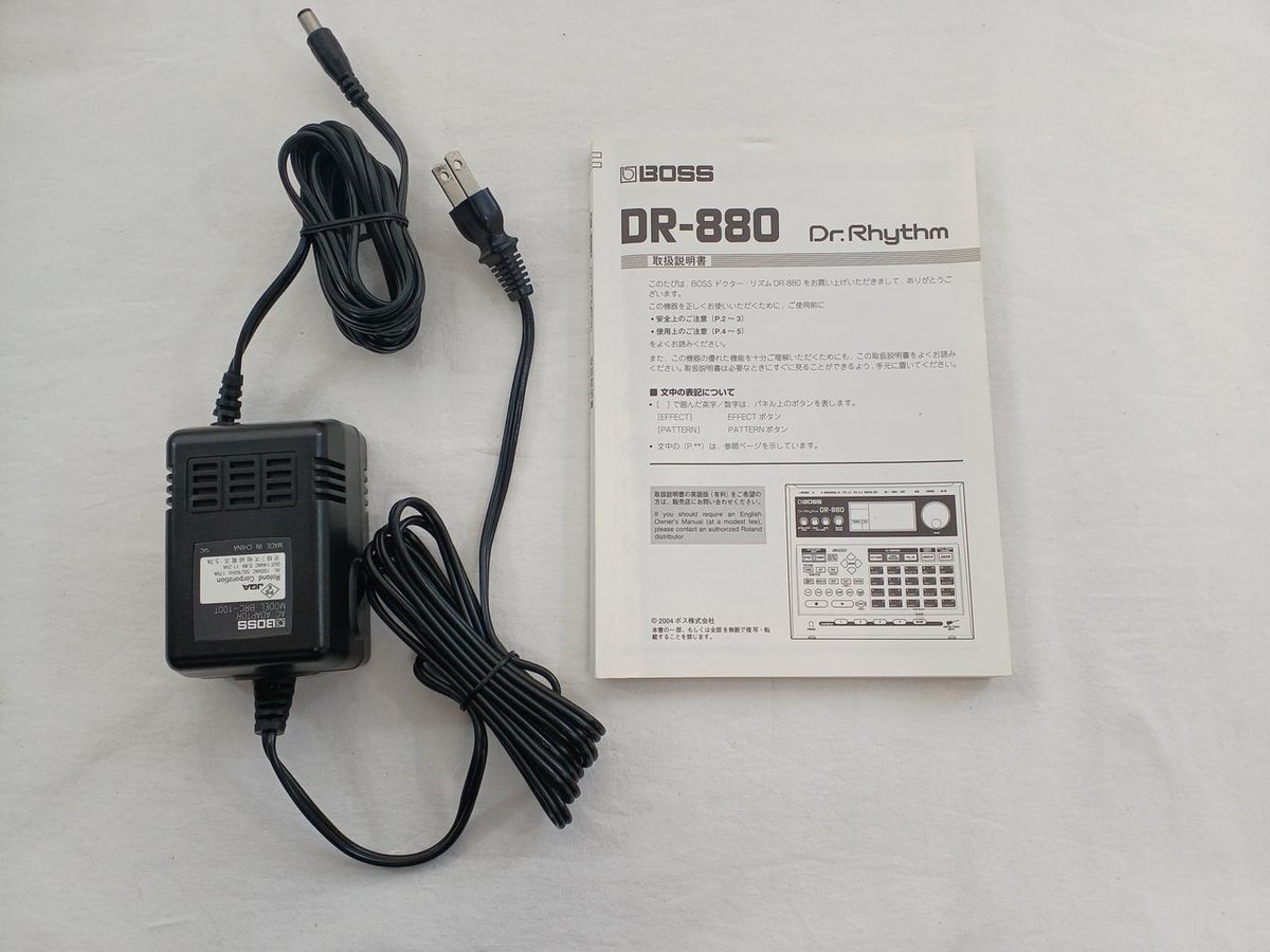 Boss Dr-880 DR880 Dr. Rhythm Drum Rhythm Machine with Box Boss Dr-880 DR880 Dr. Rhythm Drum Rhythm Machine with Box