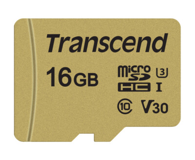TS16GUSD500S Transcend 500S Flash-Speicherkarte (microSDHC/SD-Adapter inbegr ~D~