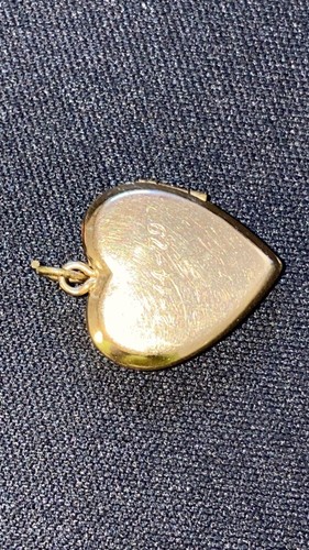 1/20 12K Gold Filled Necklace Licket Pendent Opal Amethyst Etched - Picture 12 of 19
