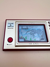 Vintage 1981 Nintendo Game & Watch Octopus OC-22 Wide Screen CIB Grade A MIJ