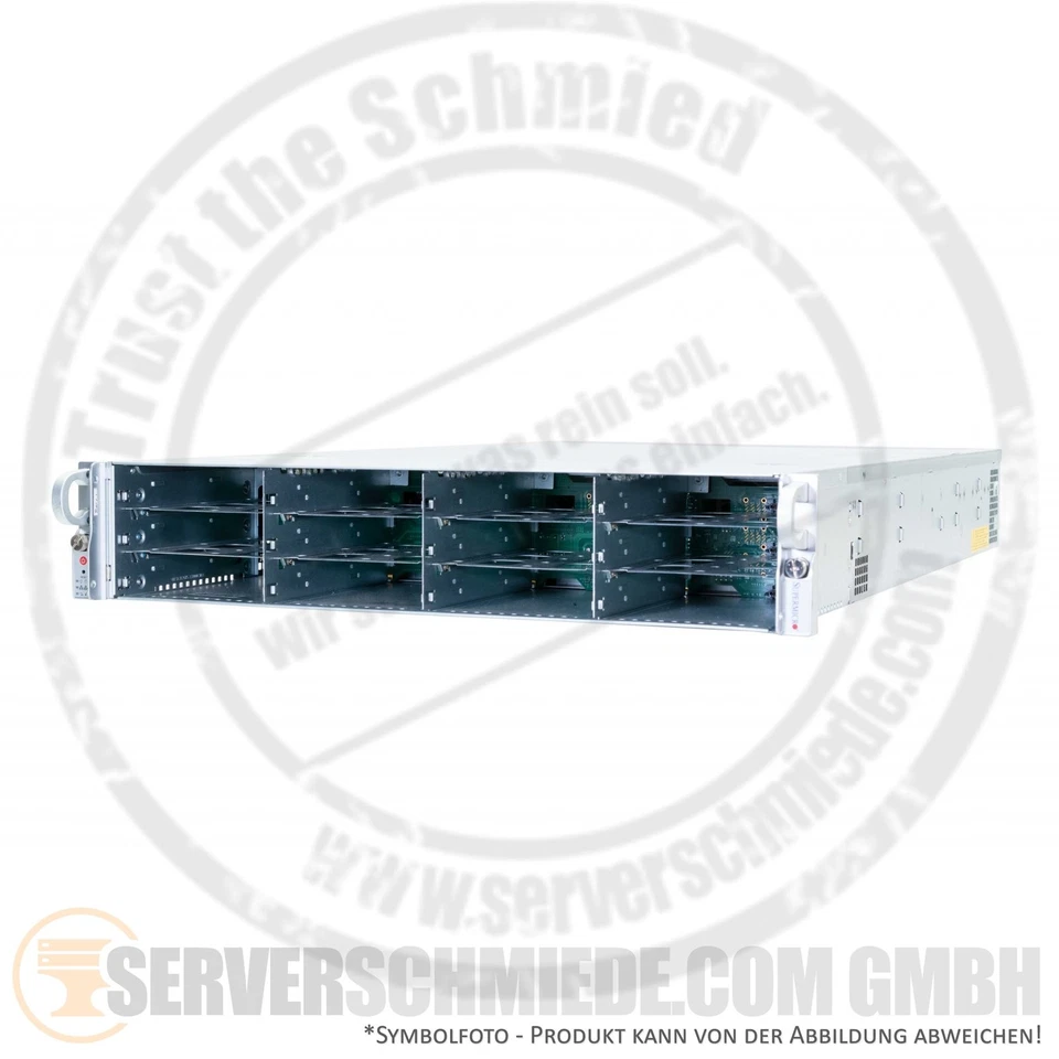 Supermicro CSE-829U X10DRU-i+ 19" 2U 12x 3,5" LFF 2x Intel XEON E5-2600 v3 v4 DD - Bild 2 von 4