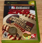 Major League Baseball 2K5: World Series Edition - Microsoft Xbox - CIB 2k Sports