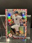 2026 Topps Chrome Ben Rice Baseball Seams Parallel Yankees #295