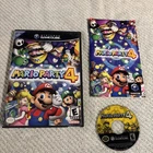 Mario Party 4 (Nintendo GameCube, 2002) Tested & Working w/ Manual CIB Very Good