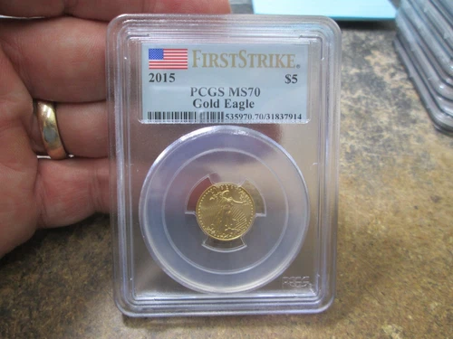 Photo of a 2015 American Gold Eagle 1/10 oz from an eBay listing that sold on Jul 22, 2026