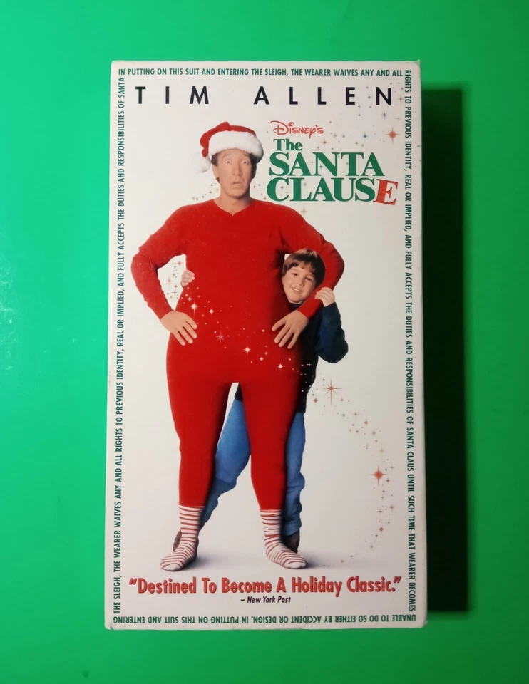 The Santa Clause (VHS, 1995) Tim Allen Disney Christmas Movie - Image 3 of 4