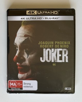 Joker (4K Ultra HD + Blu-ray) Joaquin Phoenix Todd Phillips 2019 New & Sealed