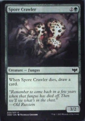 Spore Crawler - Innistrad: Crimson Vow: #222, Magic: The Gathering Nm C260