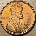 1945 D Lincoln Wheat Cent/Penny BU beauty T190
