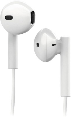 SBS Kopfhörer Semi in-ear earphones Freisprech funktion weiß B Ware