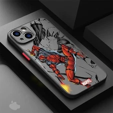 Marvel Spider-Man & DeadPool iPhone Case 16, 15, 14, 13, 12, 11