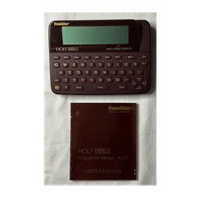 Franklin King James Holy Bible KJ-31 Handheld Electronic Dictionary QWERTY