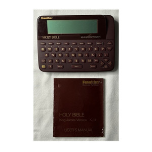 Franklin King James Holy Bible KJ-31 Handheld Electronic Dictionary QWERTY