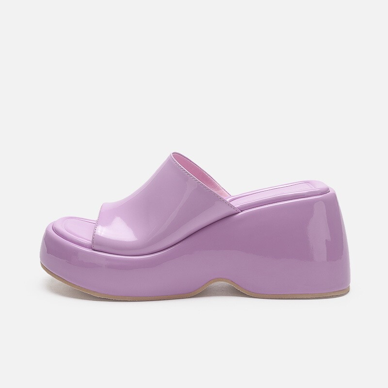 SAOLA Sandali pantofole donna punta aperta suola spessa