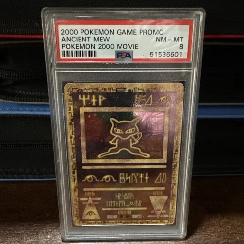 Pokemon TCG Ancient Mew Movie 2000 Promo Card PSA 8 NM-MT