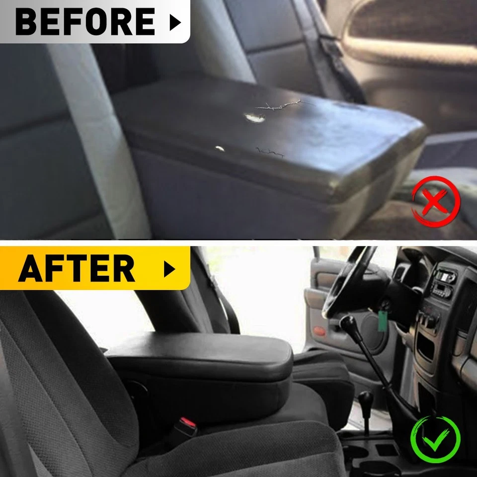 Funda reposabrazos para consola central para Dodge Ram 1994-2001 reposabrazos asiento caja cojín Foto 4 de 4