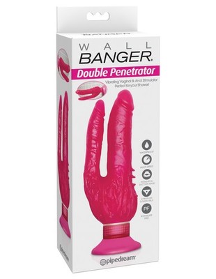 Pipedream Wall Banger Double Penetrator Vibrating Suction Cup