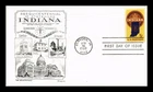 Dr Jim Stamps Indiana Sesquicentennial First Day Cover The Aristocrats Day Lowry