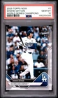 5098 Shohei Ohtani 2025 Topps NOW World Series Champions #WS-1 PSA 10
