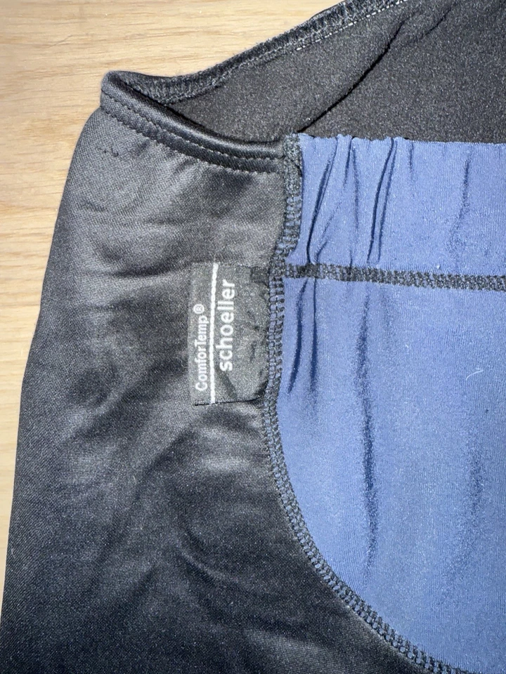 Pantalones BMW Schoeller Thermofleece Negro Azul Moto Riding ComforTemp Fleece XL Foto 3 de 4