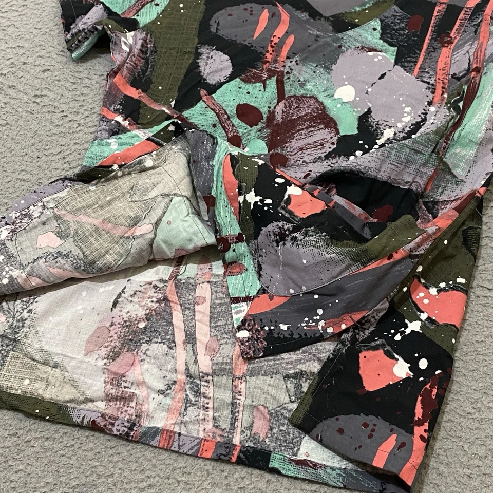 Grey's Anatomy by Barco Scrub Top Womens S Colorful Aquarium 3 Pocket V NEW - Image 4 of 4