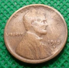 1913s Lincoln Wheat Cent    Coin  #A29