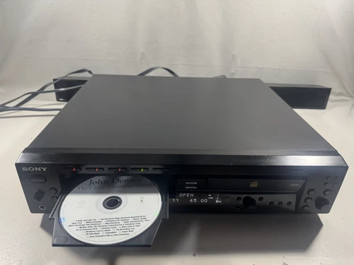 SONY RCD-W500C CD Player / Recorder Fully Functional W/ Remote - 第 18/18 張圖片