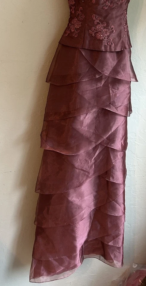 Vintage Y2K Niki Livas Formal Gown 12 NWT Prom Hoco Fairy Fairytale Princess - Image 3 of 4