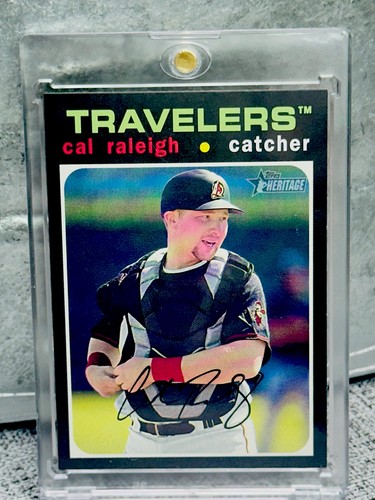 Cal Raleigh RARE ROOKIE RC TRAVELLERS TOPPS INVESTMENT CARD SSP MARINERS MVP ROY - Bild 3 von 12