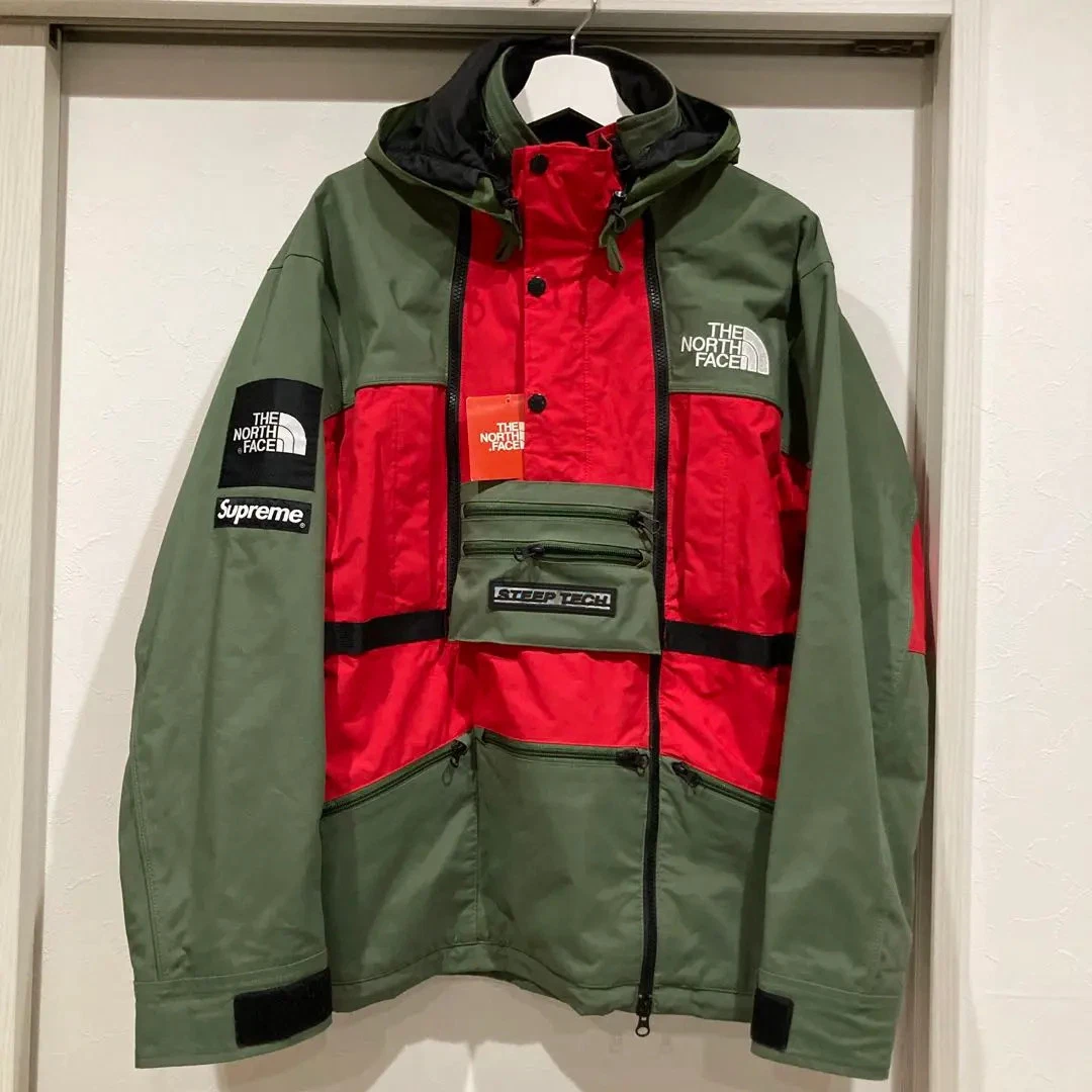 The North Face Supreme Collaboration Mountain Jacket Color with Tag Rare Japan
