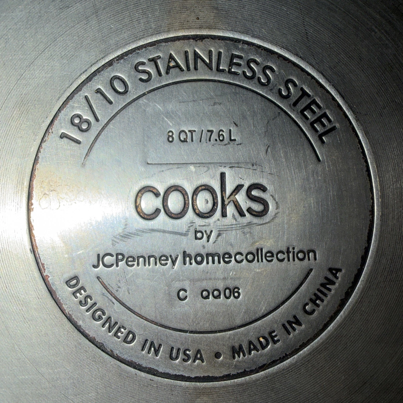 Cooks Jcpenney Home 8Qt 3 Ply Stainless Steel Stock Pot Tapered Top
Opens in a new window or tab