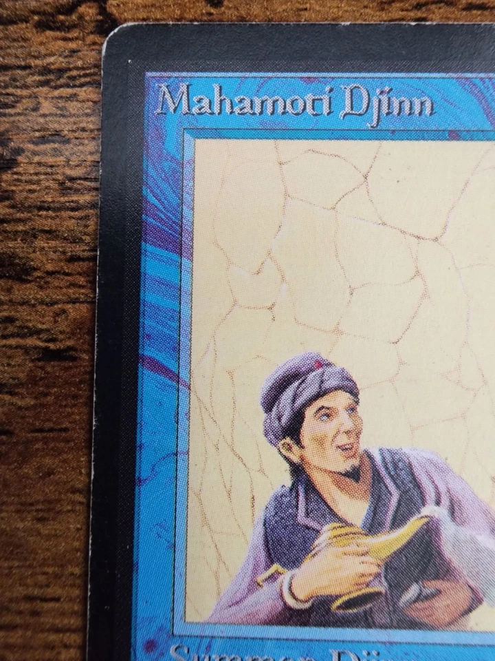 MTG Mahamoti Djinn ⭐BETA MP+/LP-⭐ ⭐10 REAL HQ PICS! ⭐Rare Vintage 1993 Magic - Image 3 of 4