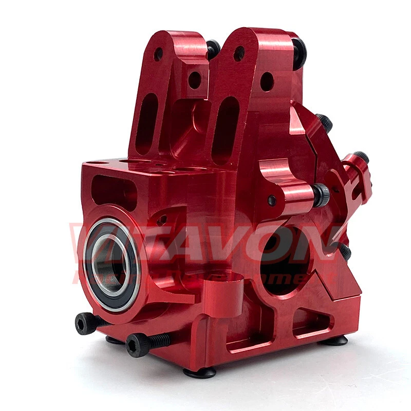 Vitavon redesigned CNC alu7075 bulkhead V2 for Arrma Kraton/Outcast 8S 1/5 Red - Image 4 of 4