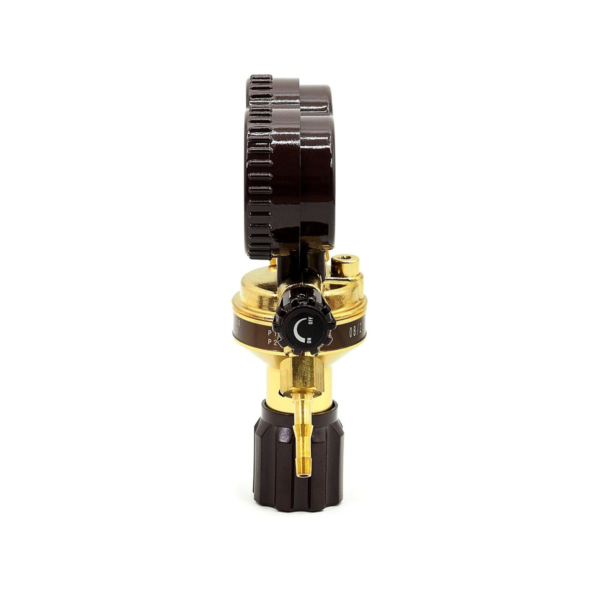 Druckminderer Stickstoff Druckmanometer Druckregler Typ 128 mit zwei Manometern Druckminderer Stickstoff Druckmanometer Druckregler Typ 128 mit zwei Manometern